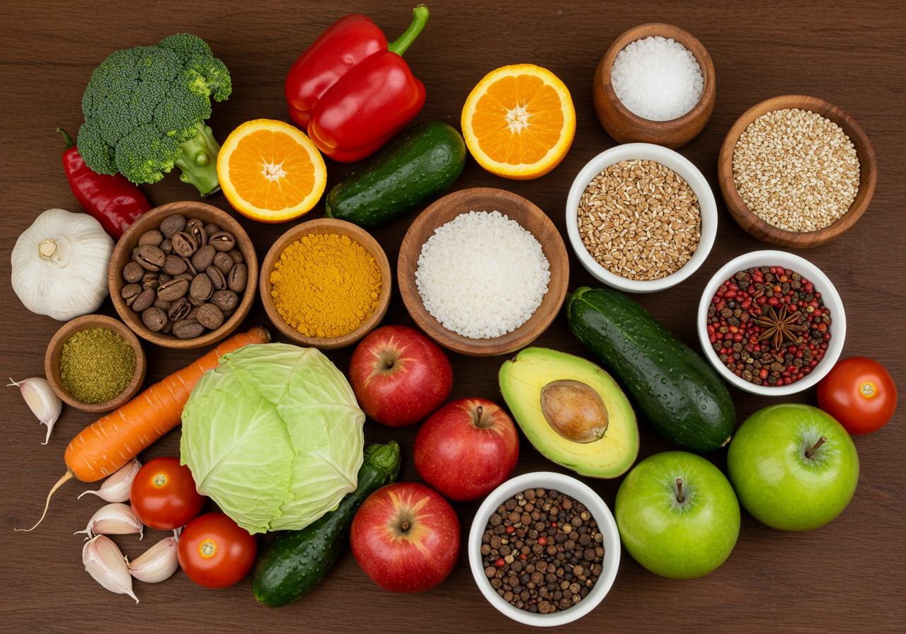 Weekly Shopping List Essentials for a Gujarati Household
